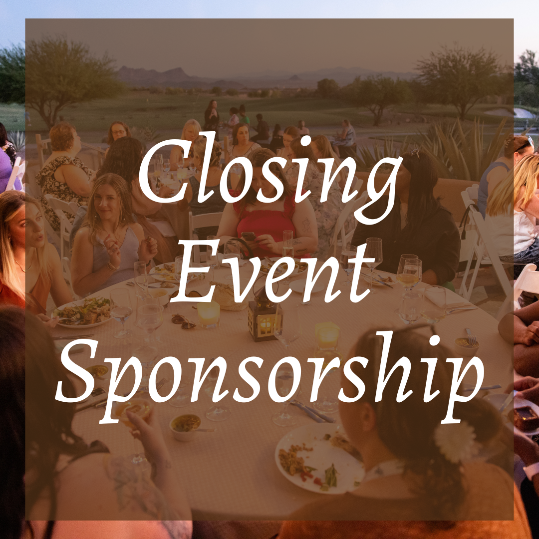 Closing Event Sponsorship